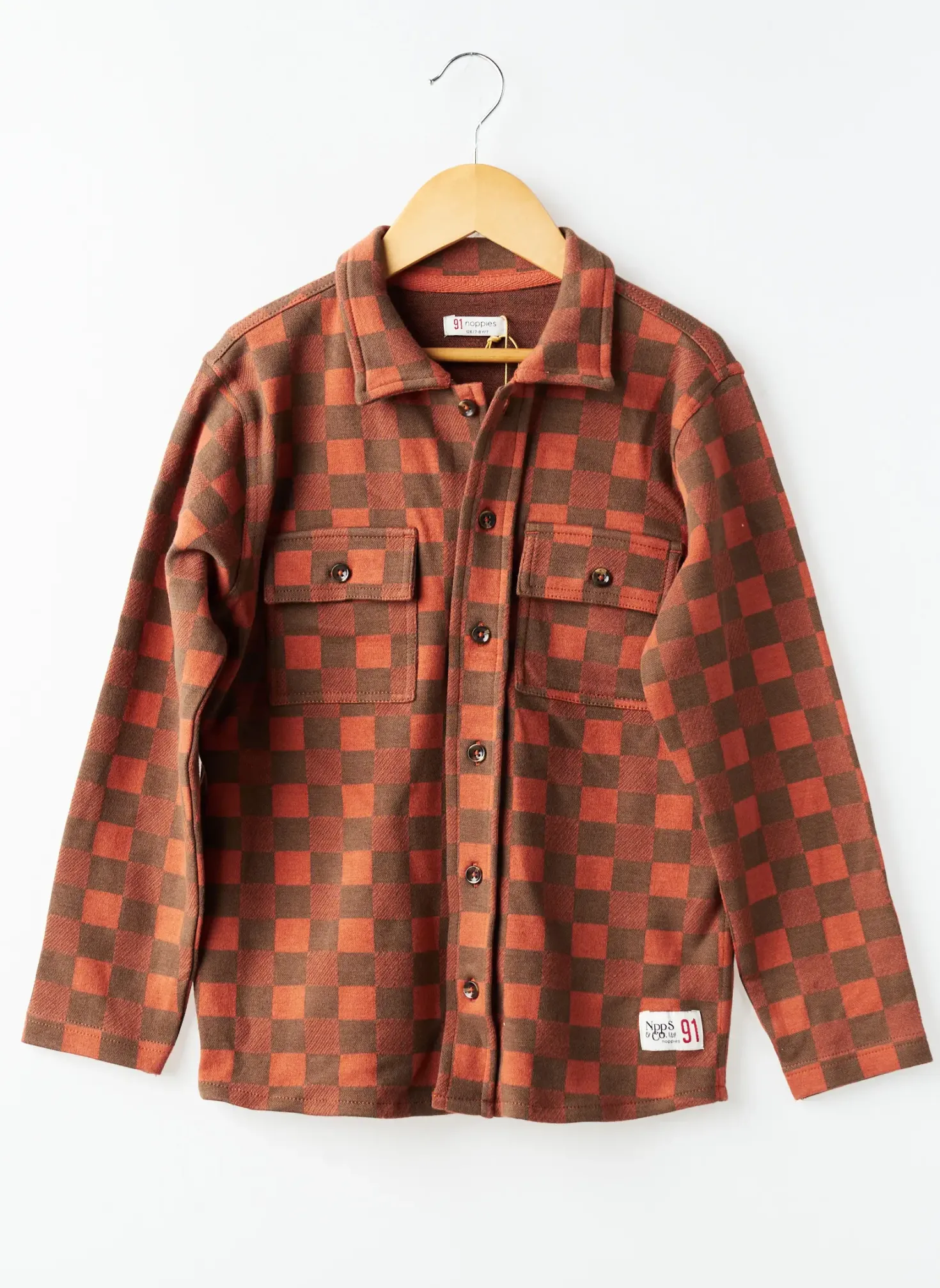 Chemise Manches Longues Noppies Orange