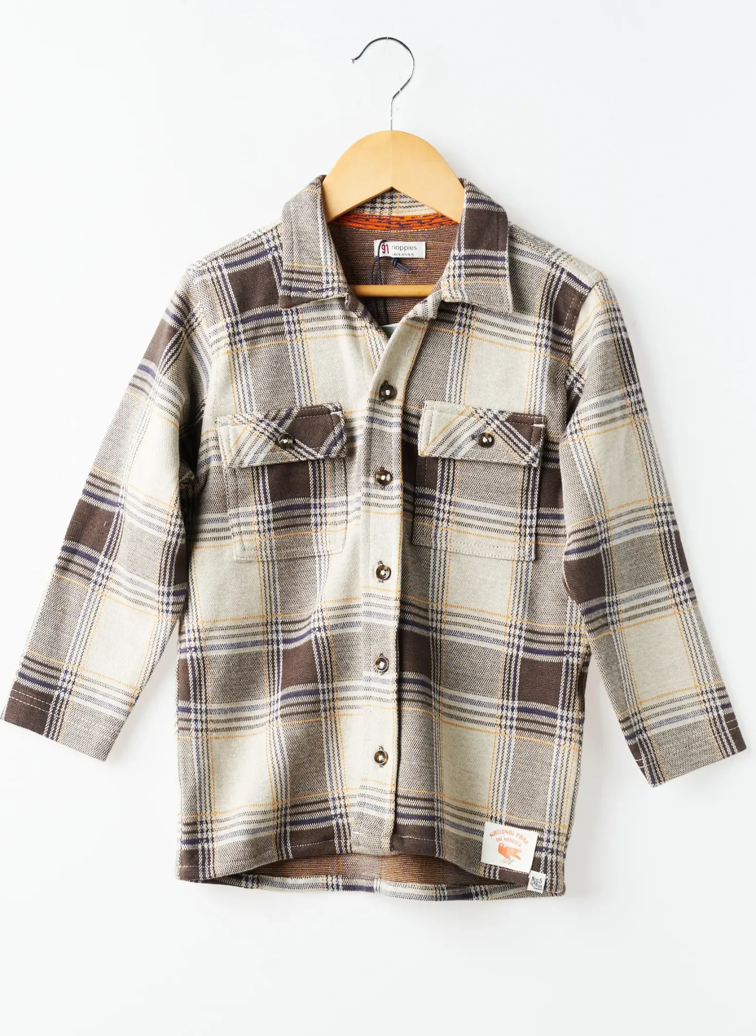 Chemise Manches Longues Noppies Beige