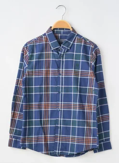 Chemise Manches Longues Nukutavake Bleu