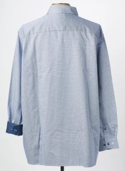 Chemise Manches Longues Olymp Bleu