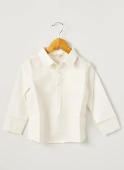 Chemise Manches Longues Ovale Blanc