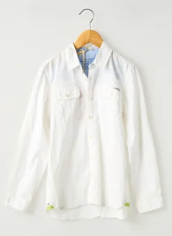 Chemise Manches Longues Pepe Jeans Blanc