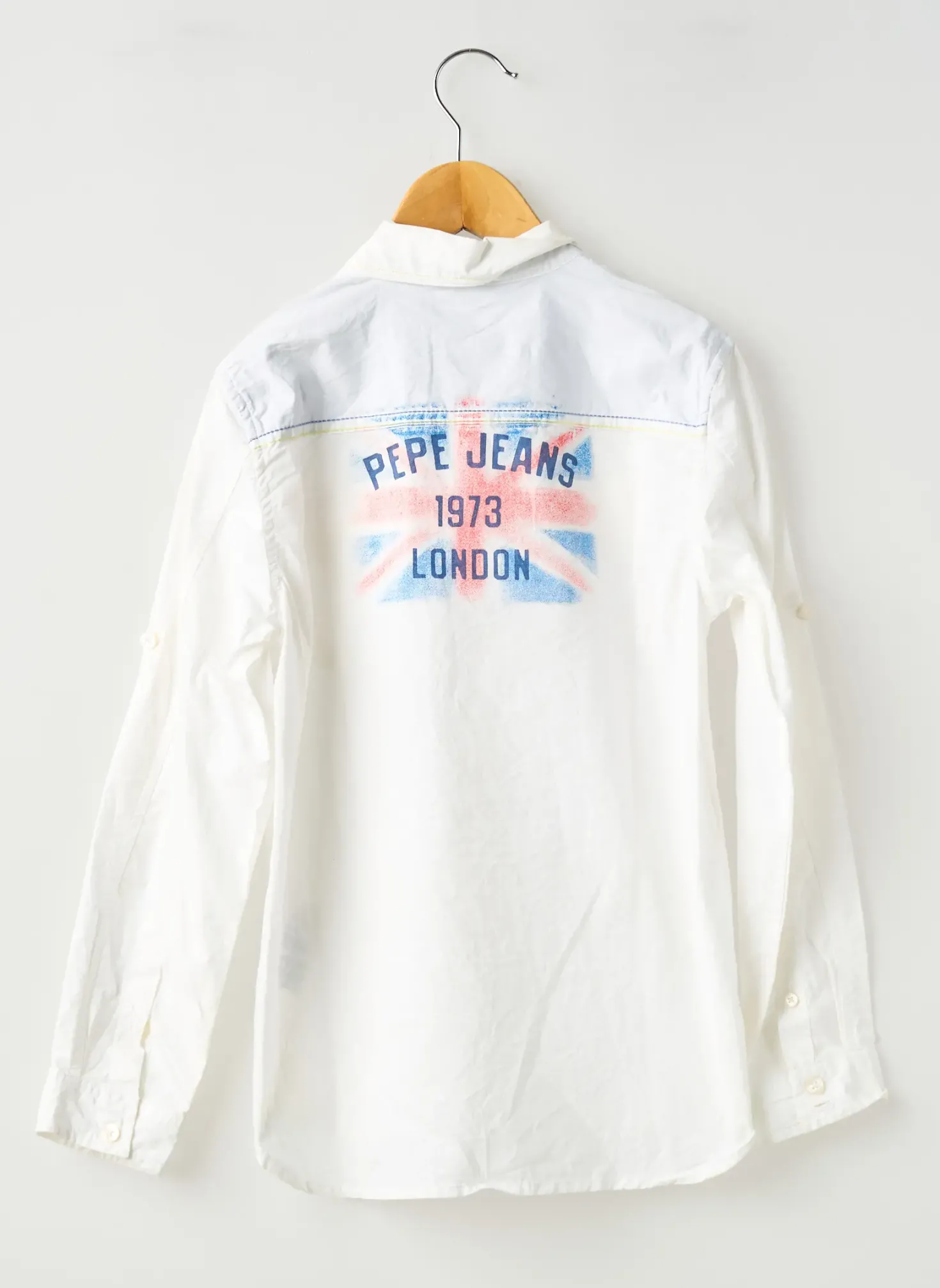 Chemise Manches Longues Pepe Jeans Blanc