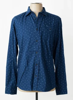 Chemise Manches Longues Pepe Jeans Bleu