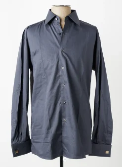 Chemise Manches Longues Pierre Cardin Gris
