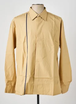 Chemise Manches Longues Pierre Talamon Jaune