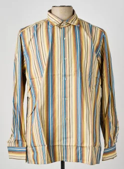 Chemise Manches Longues Pierre Talamon Jaune