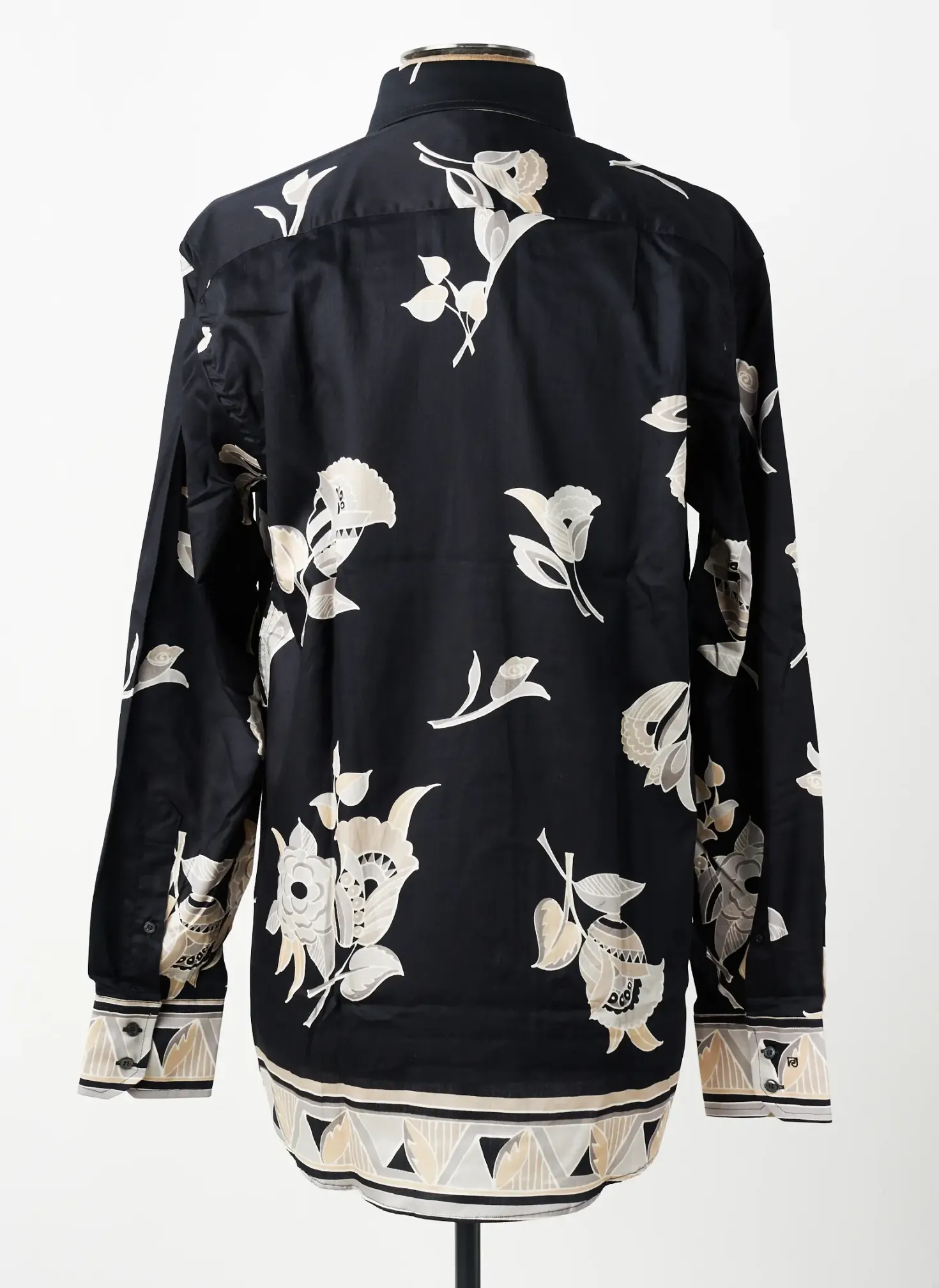 Chemise Manches Longues Pierre Cardin Noir