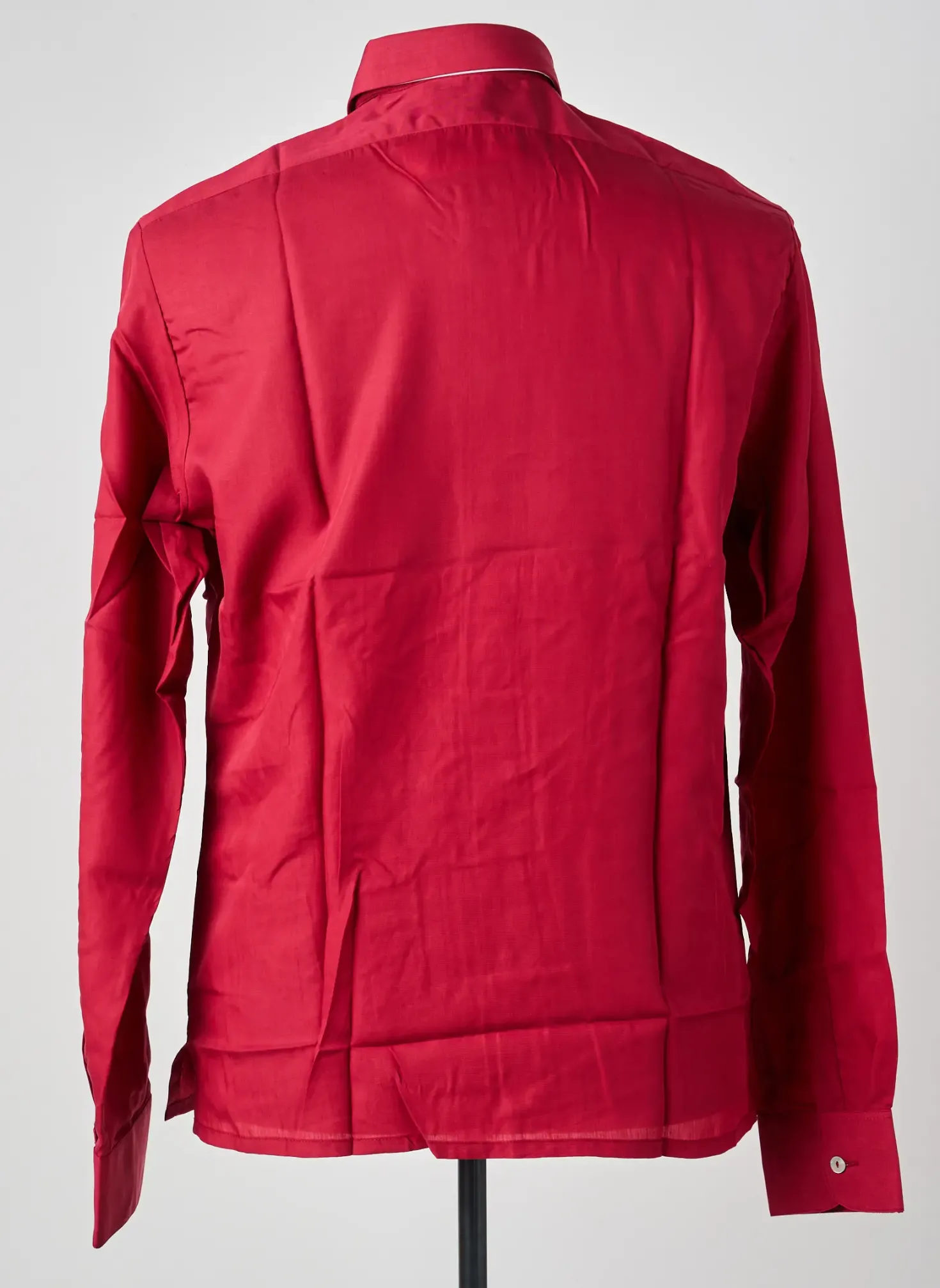 Chemise Manches Longues Pierre Talamon Rouge
