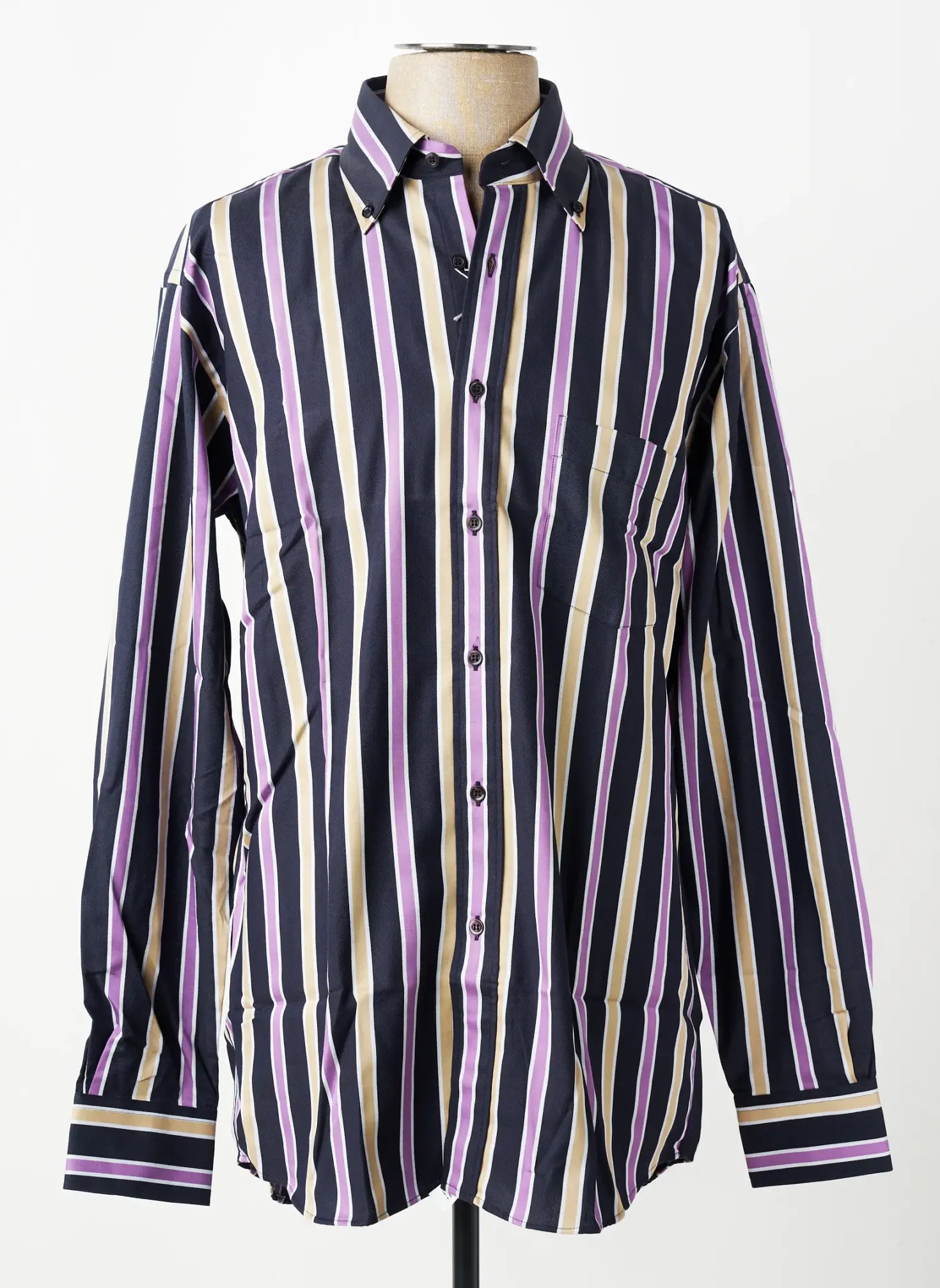 Chemise Manches Longues Pierre Cardin Violet