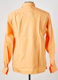 Chemise Manches Longues Pierre Talamon Orange