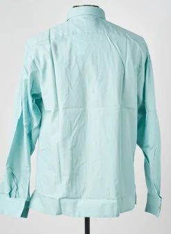 Chemise Manches Longues Pierre Talamon Bleu