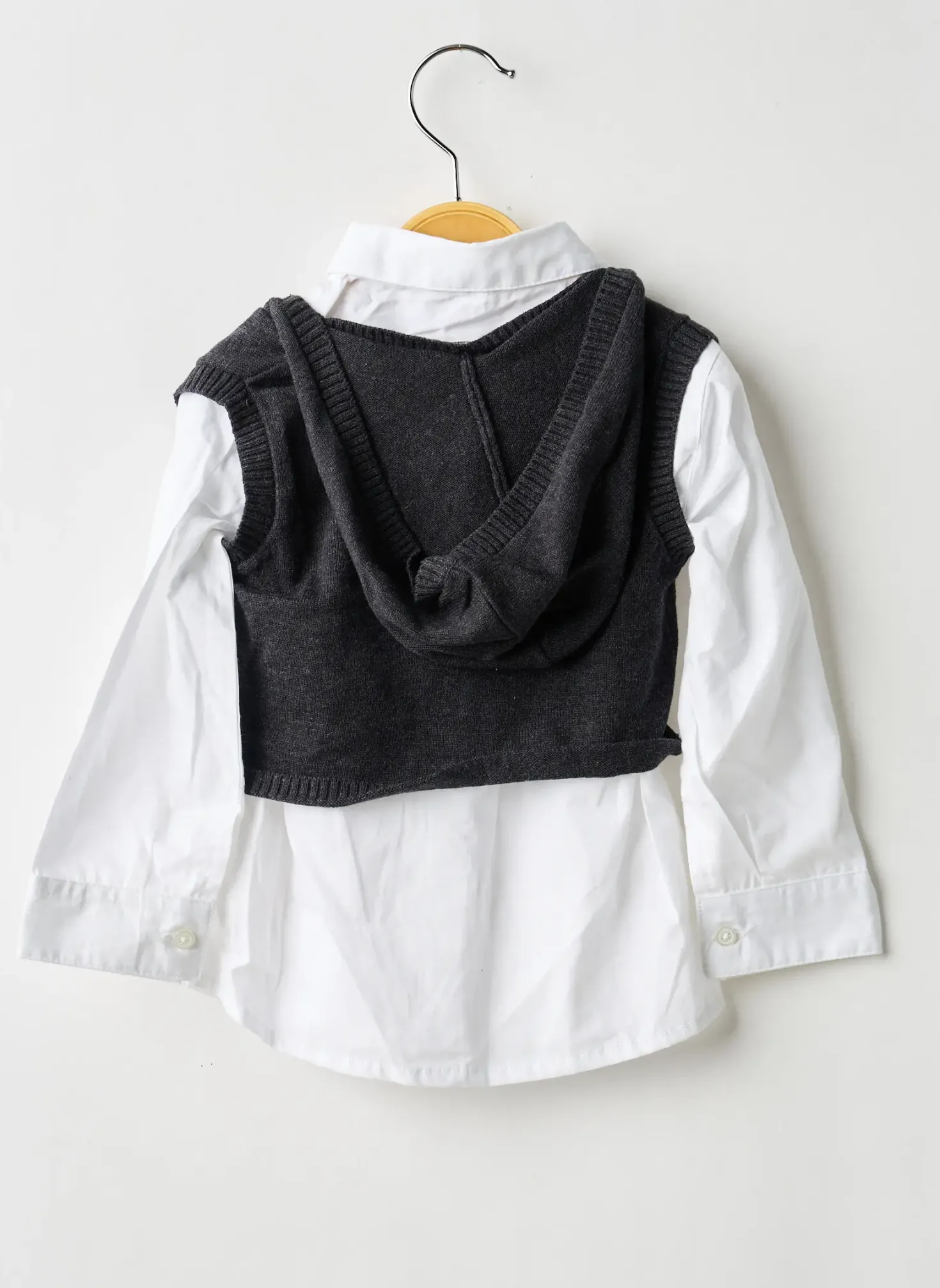 Chemise Manches Longues 3 Pommes Blanc