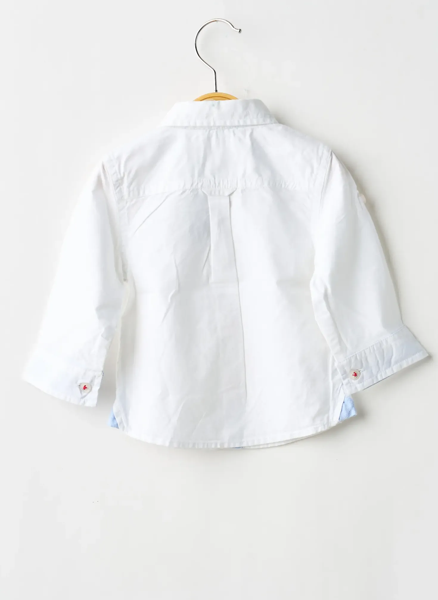 Chemise Manches Longues 3 Pommes Blanc