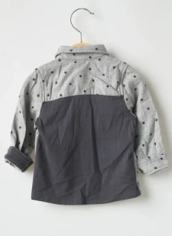 Chemise Manches Longues 3 Pommes Gris
