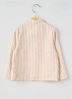 Chemise Manches Longues P'tit Môme Beige
