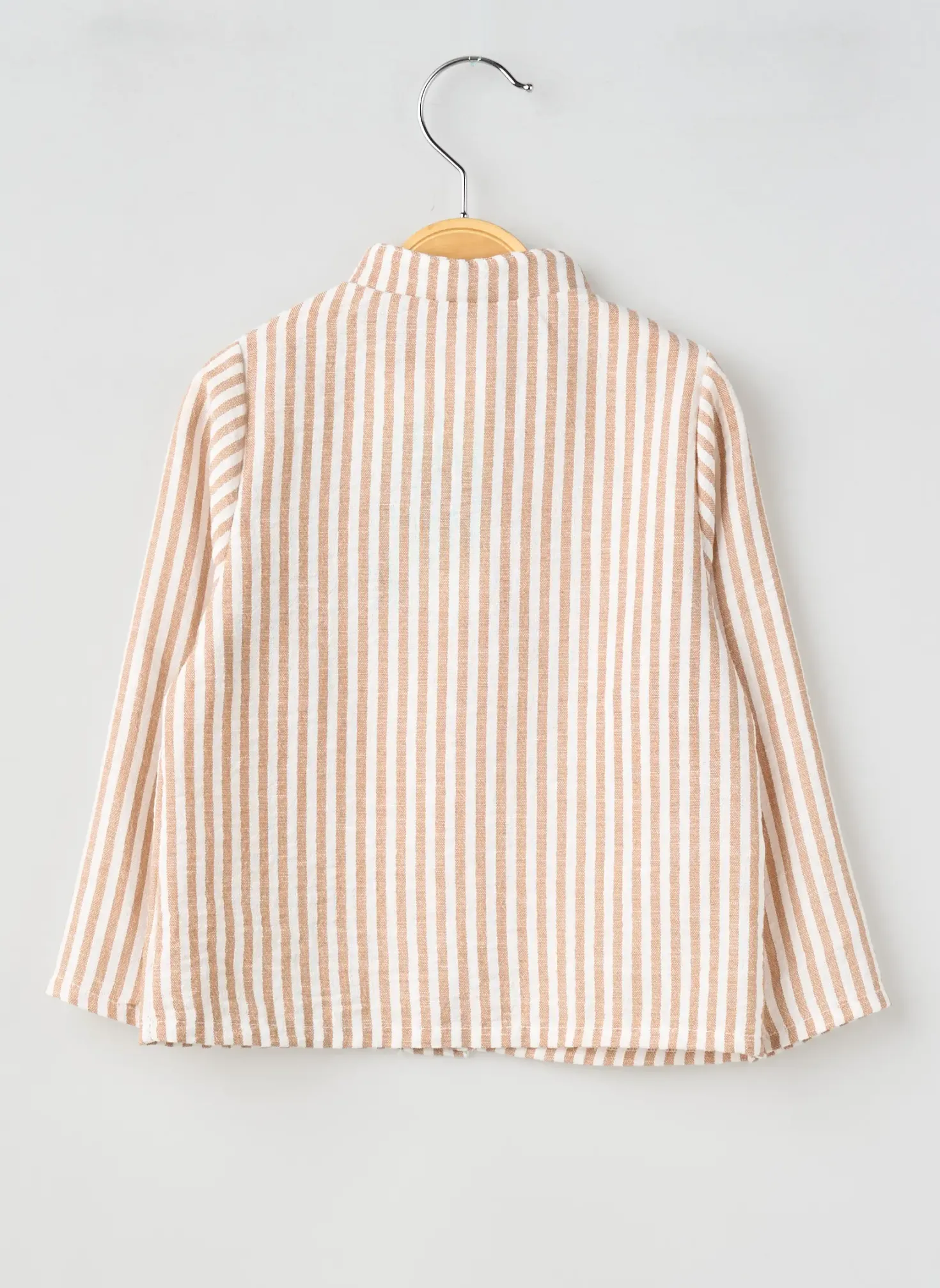 Chemise Manches Longues P'tit Môme Beige