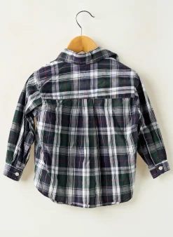 Chemise Manches Longues Ralph Lauren Bleu