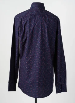Chemise Manches Longues Seidensticker Bleu