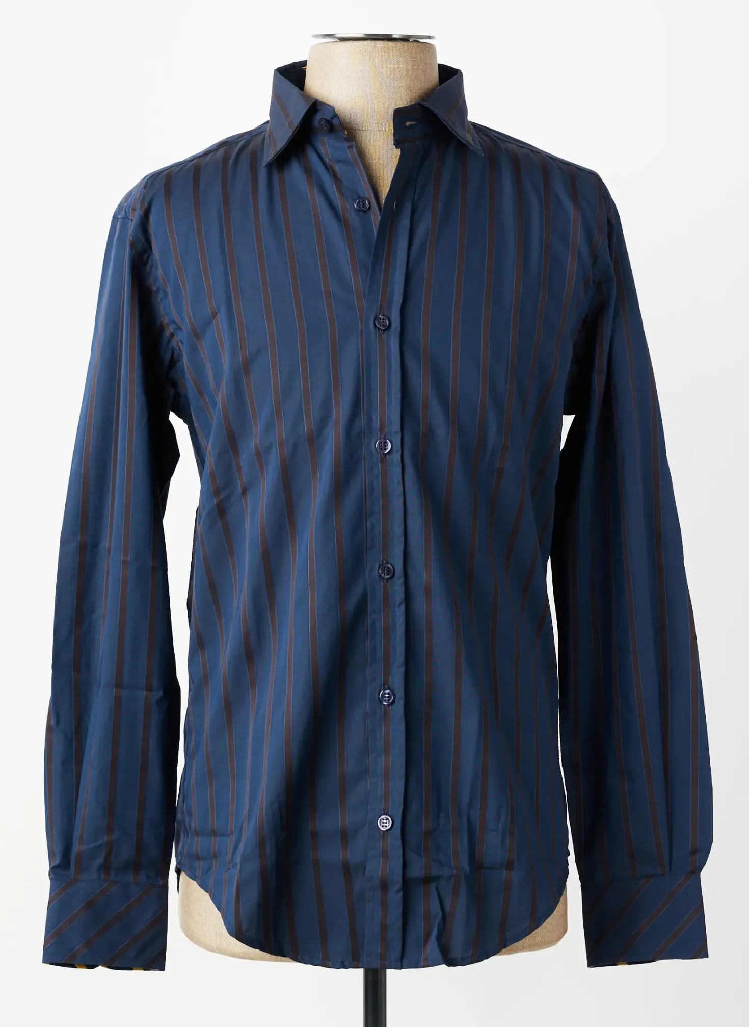 Chemise Manches Longues Serge Blanco Bleu