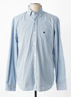 Chemise Manches Longues Serge Blanco Bleu