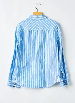 Chemise Manches Longues Sevenoneseven Bleu