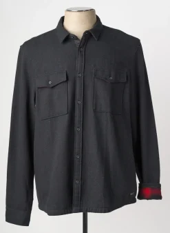 Chemise Manches Longues Teddy Smith Gris