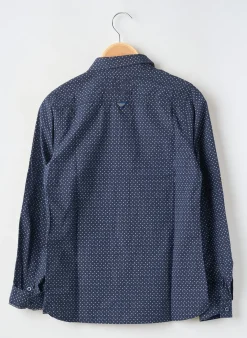 Chemise Manches Longues Teddy Smith Bleu
