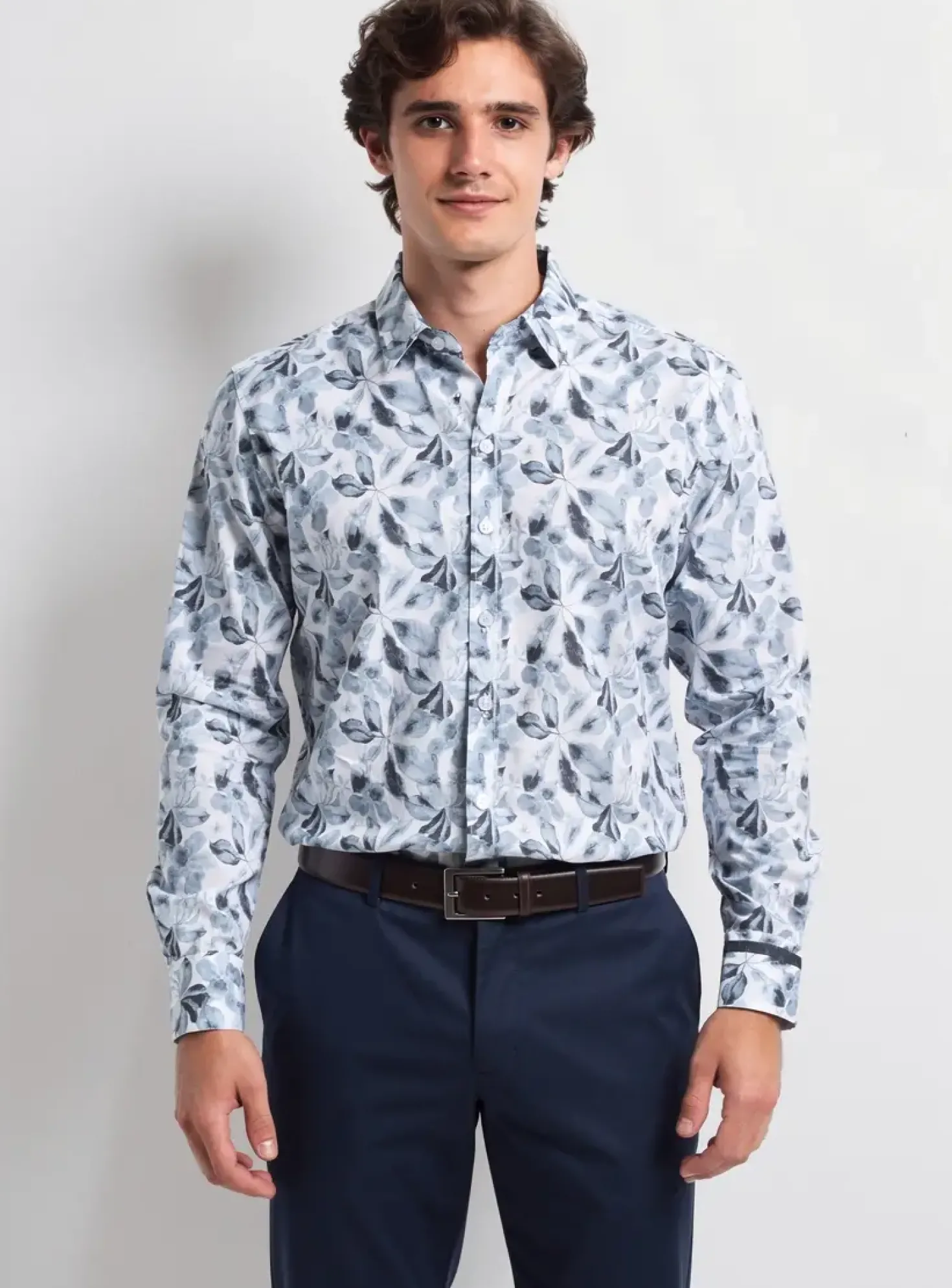 Chemise Manches Longues Teddy Smith Gris