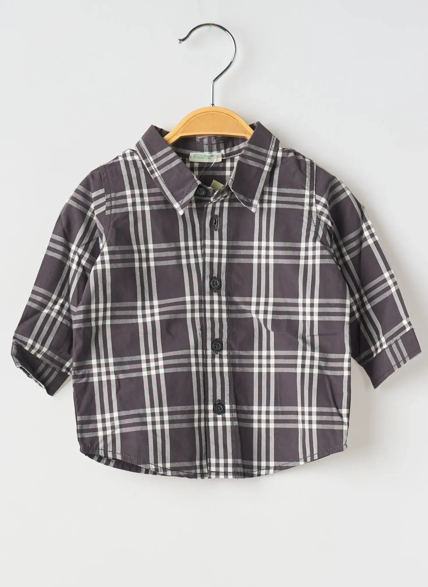 Chemise Manches Longues United Colors Of Benetton Gris