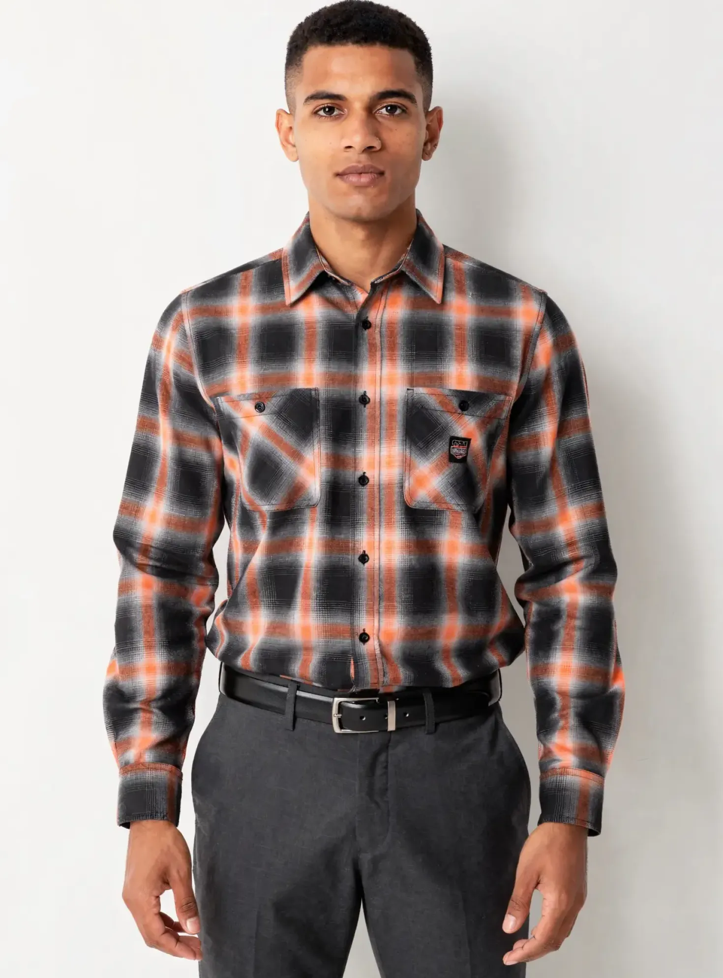 Chemise Manches Longues Von Dutch Orange