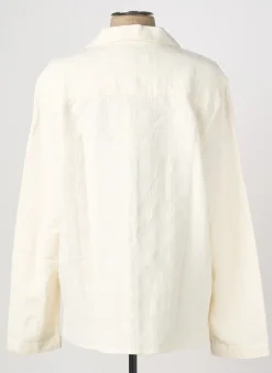 Chemise Manches Longues Wax Beige