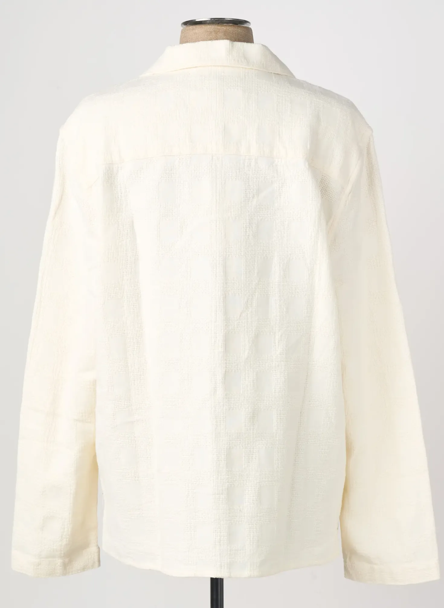 Chemise Manches Longues Wax Beige