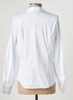 Chemisier Eva Kayan Blanc Manches Longues