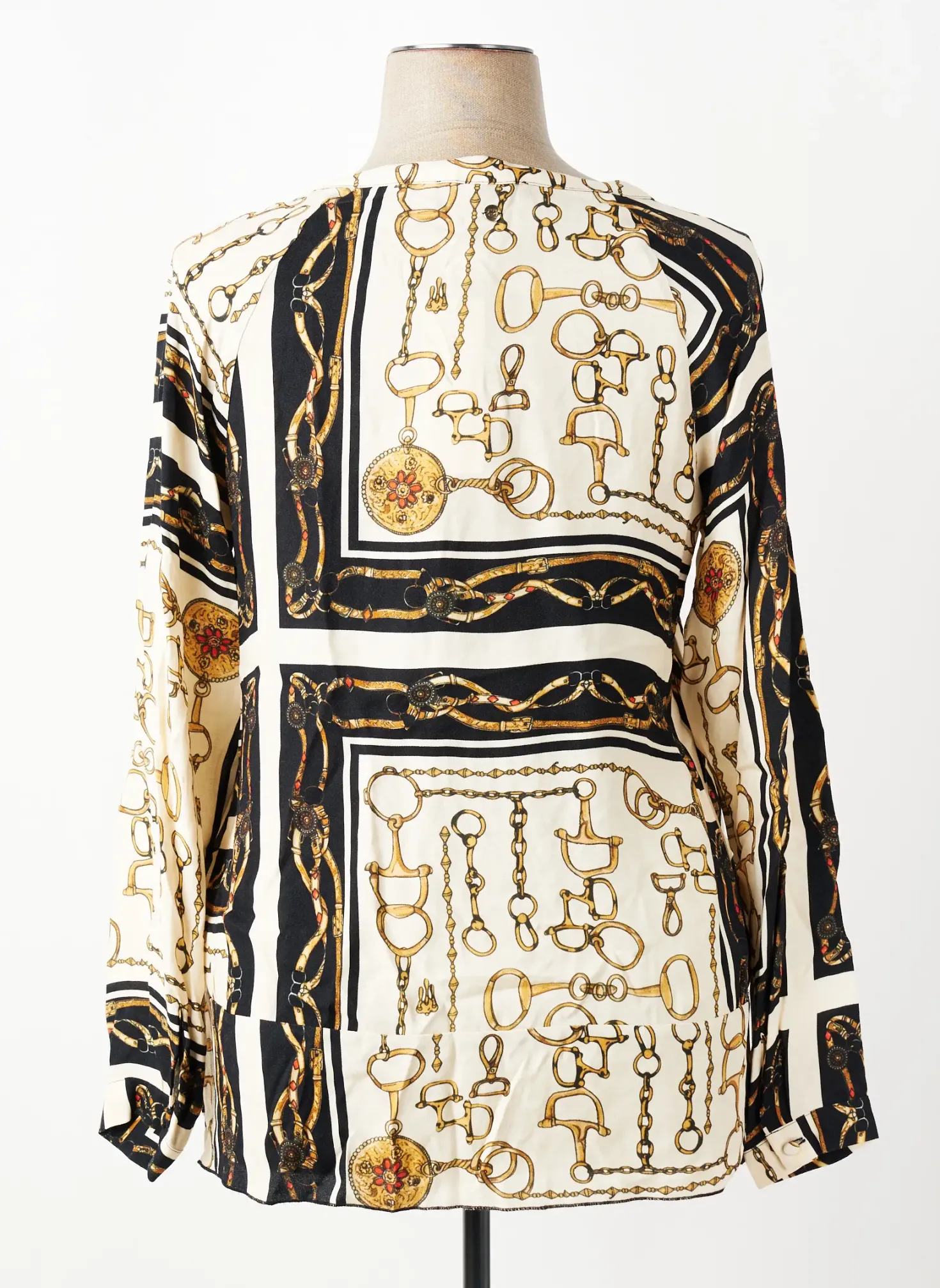 Chemisier Fred Sabatier Beige Manches Longues