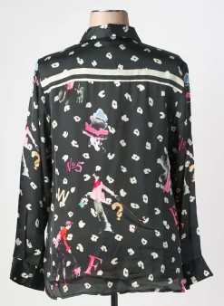 Chemisier Fuego Woman Noir Manches Longues