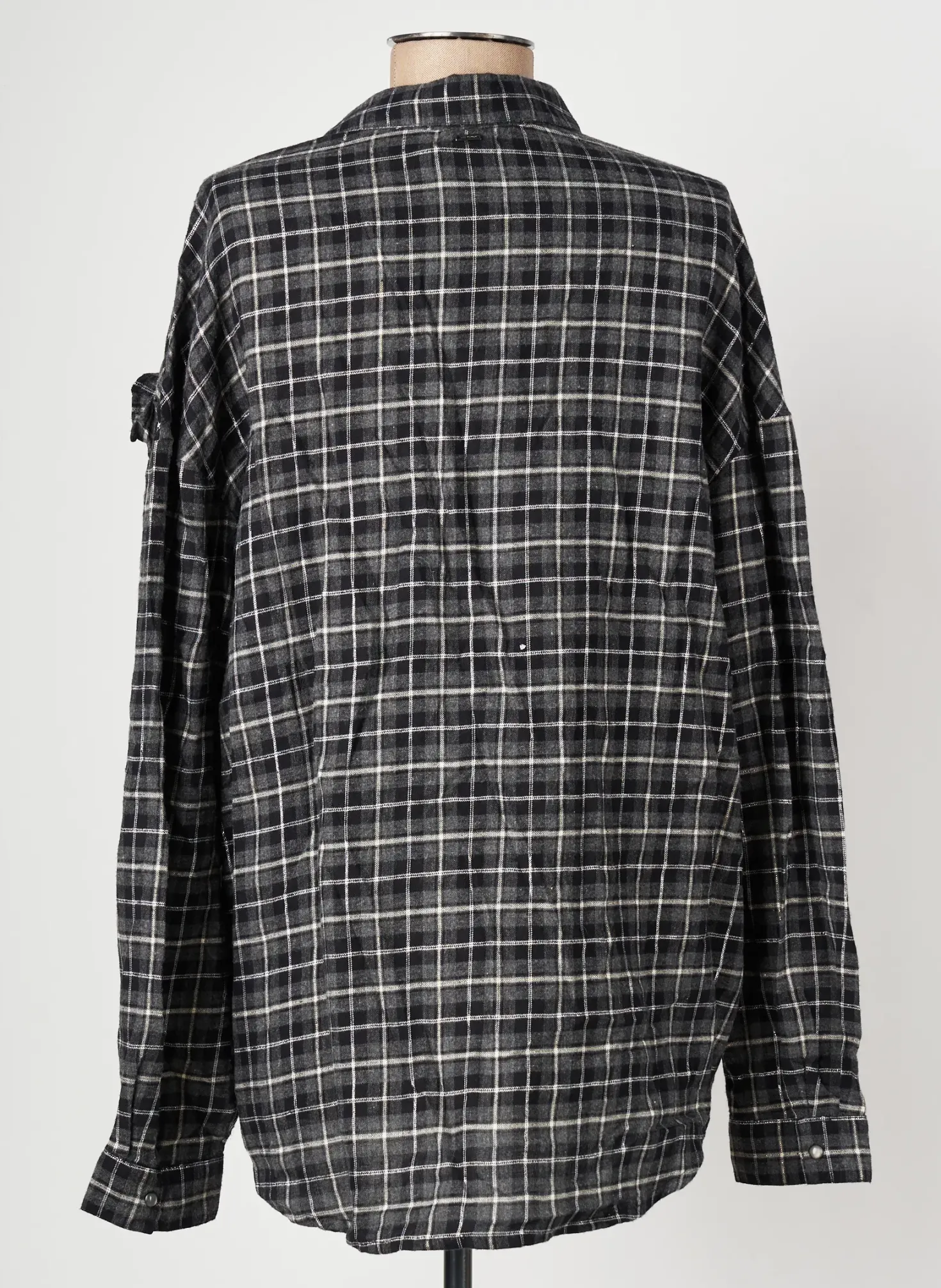 Chemisier Ikks Gris Manches Longues