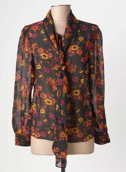 Chemisier Molly Bracken Noir Manches Longues
