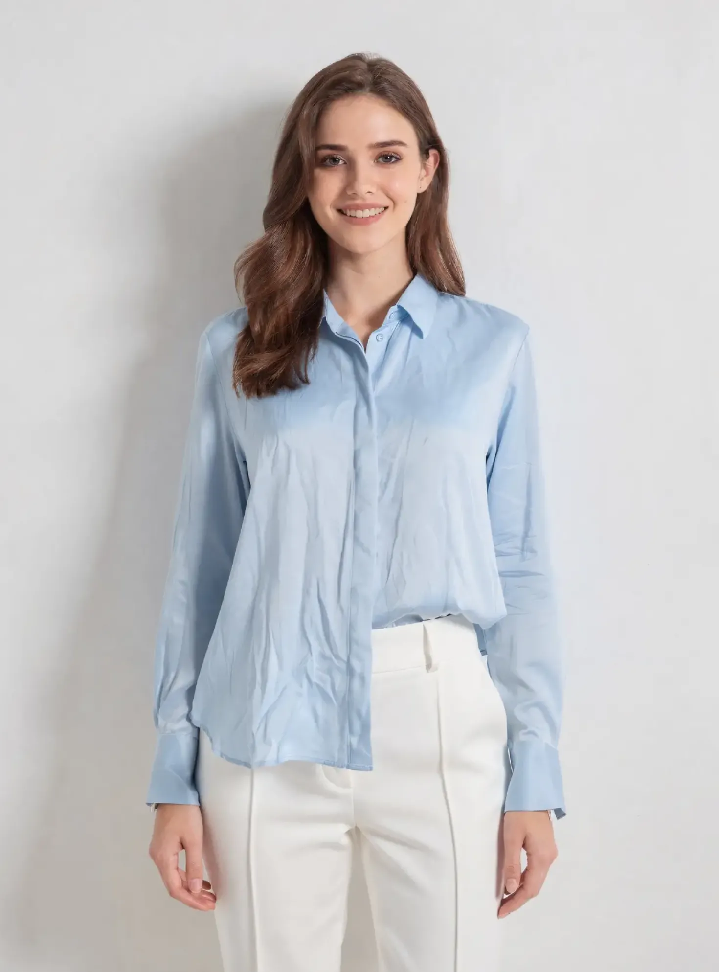 Chemisier Tom Tailor Bleu
