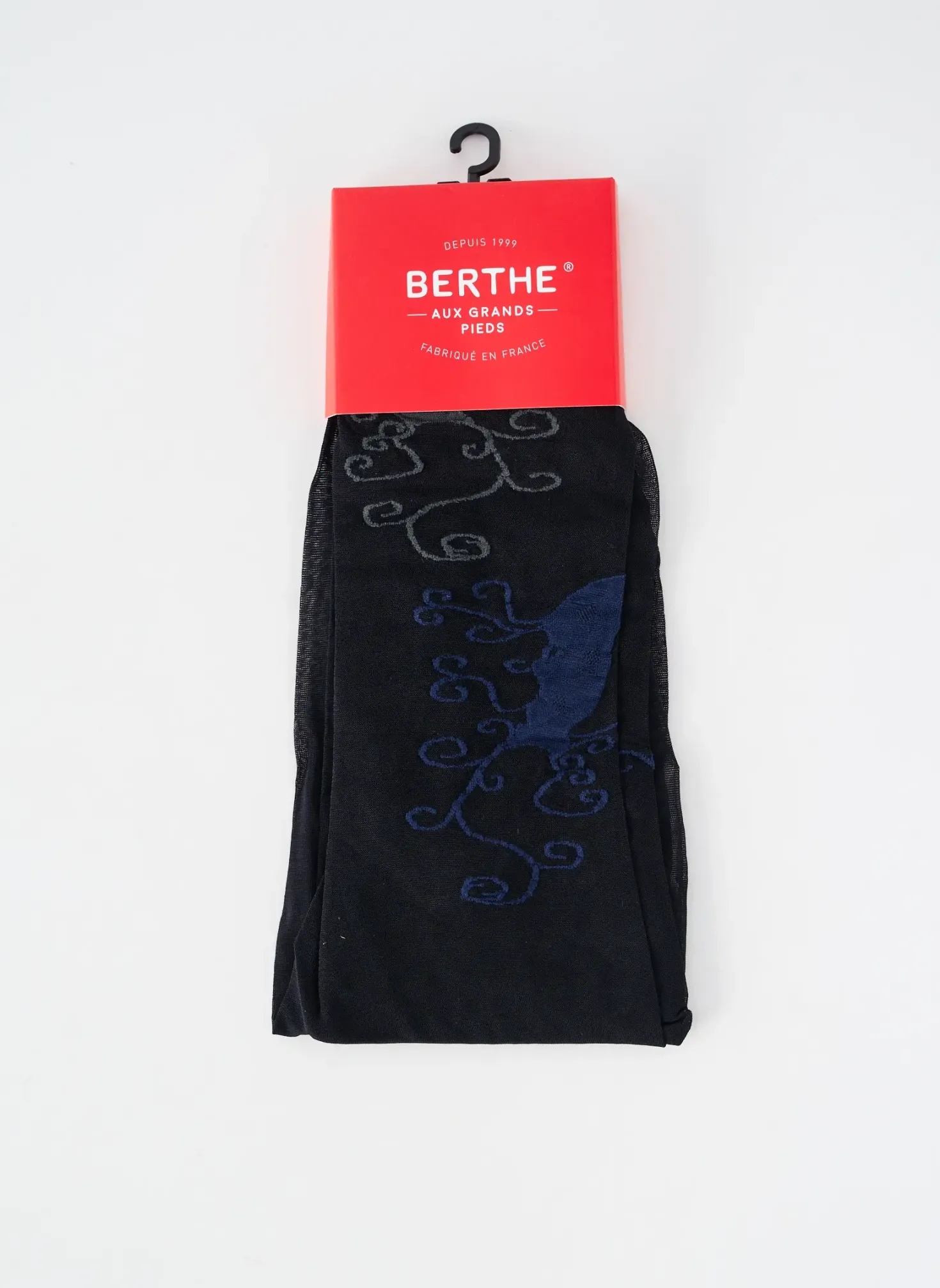 Collants Berthe Aux Grands Pieds Noir
