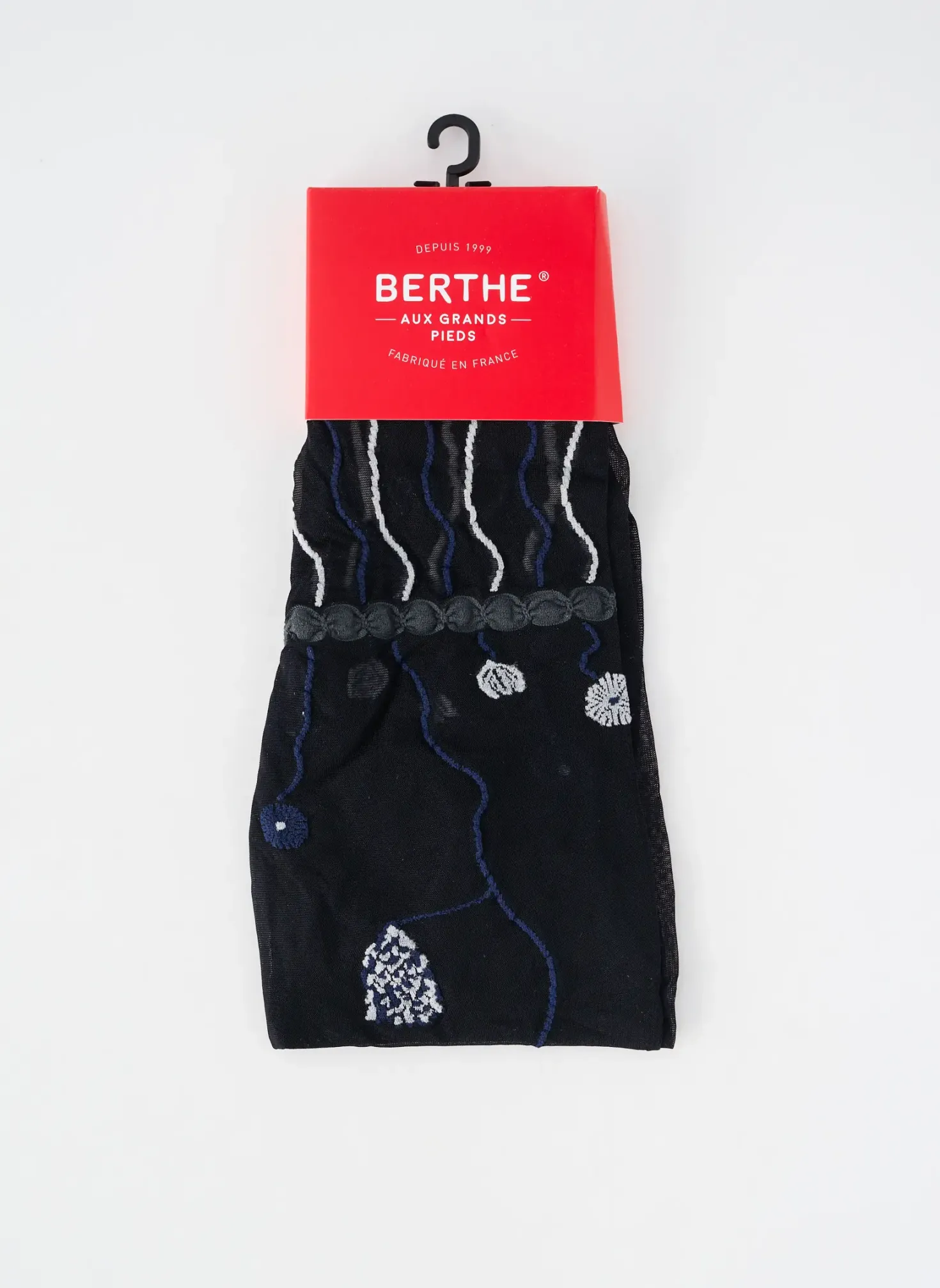 Collants Berthe Aux Grands Pieds Noir