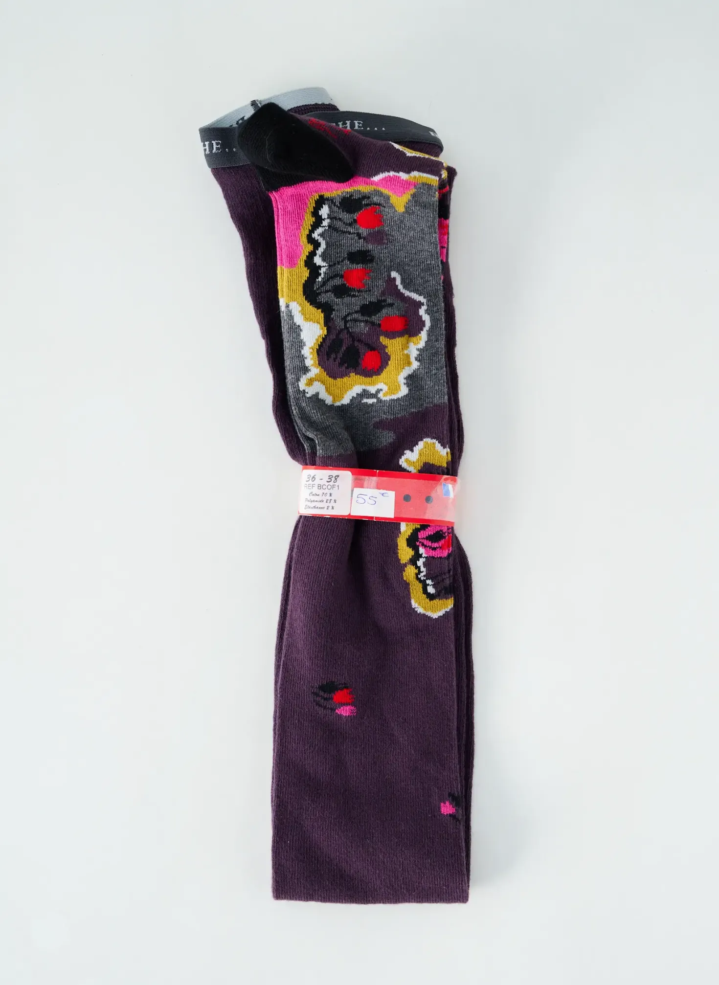 Collants Berthe Aux Grands Pieds Violet