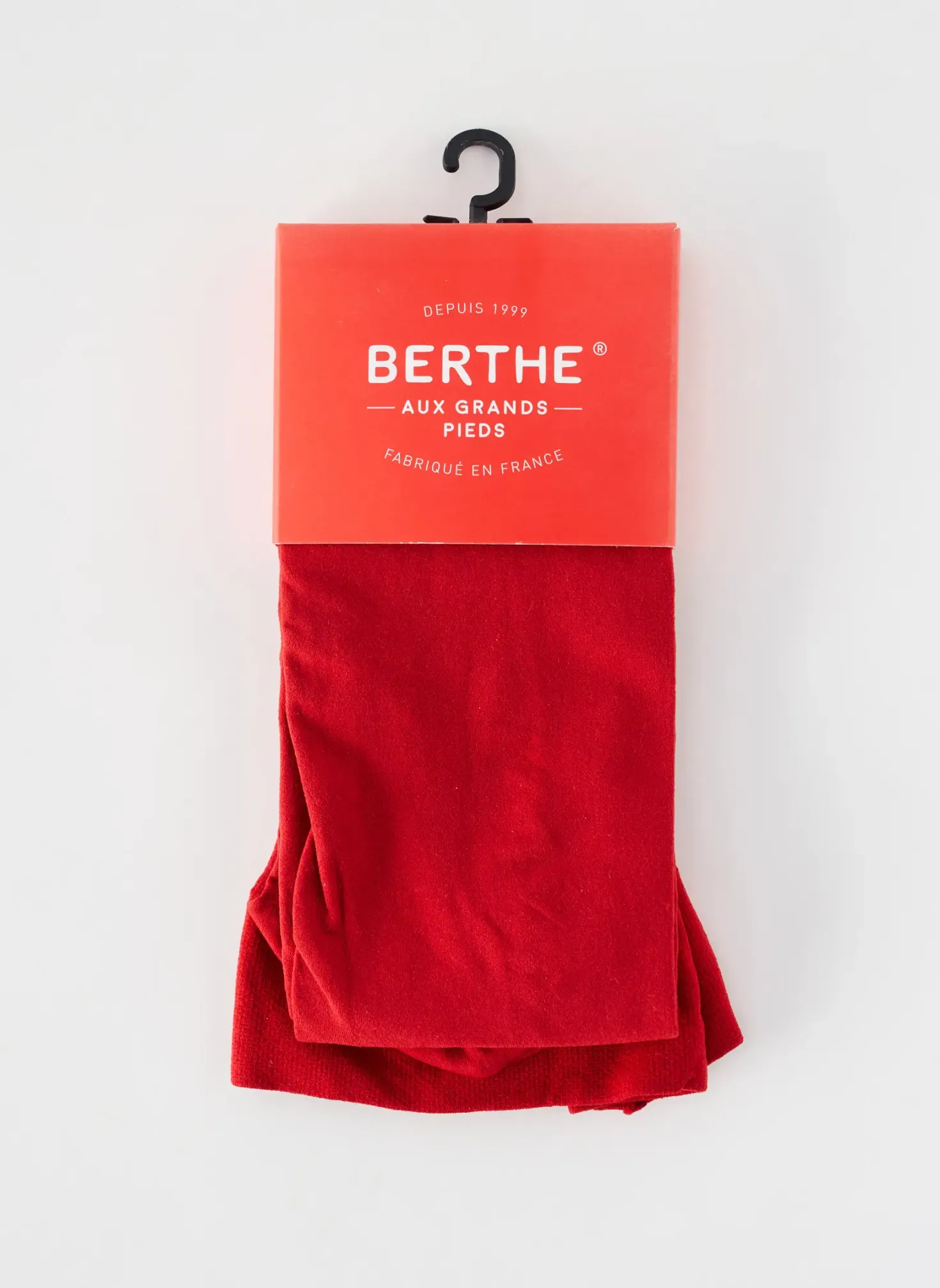 Collants Berthe Aux Grands Pieds Rouge