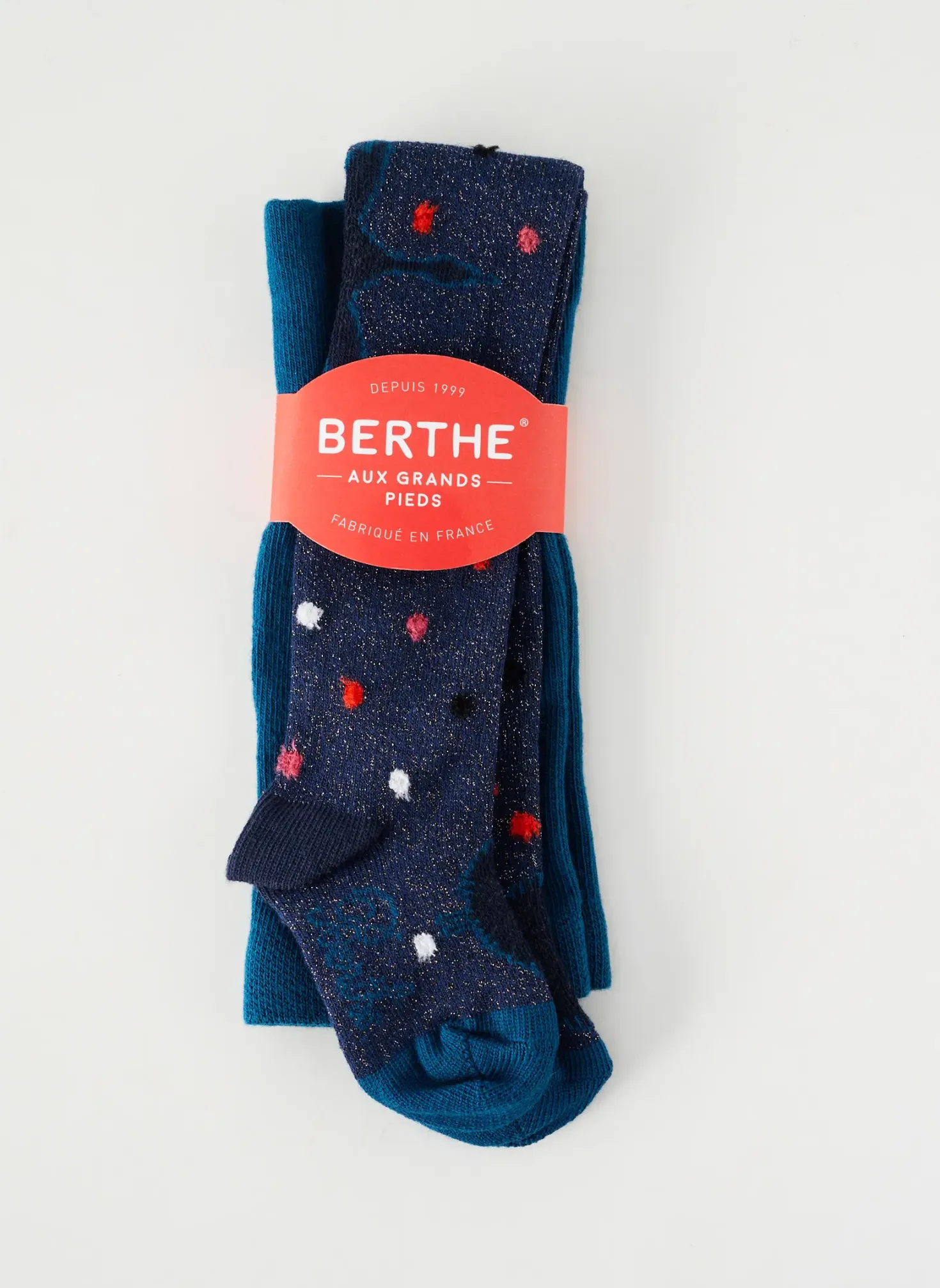 Collants Berthe Aux Grands Pieds Bleu