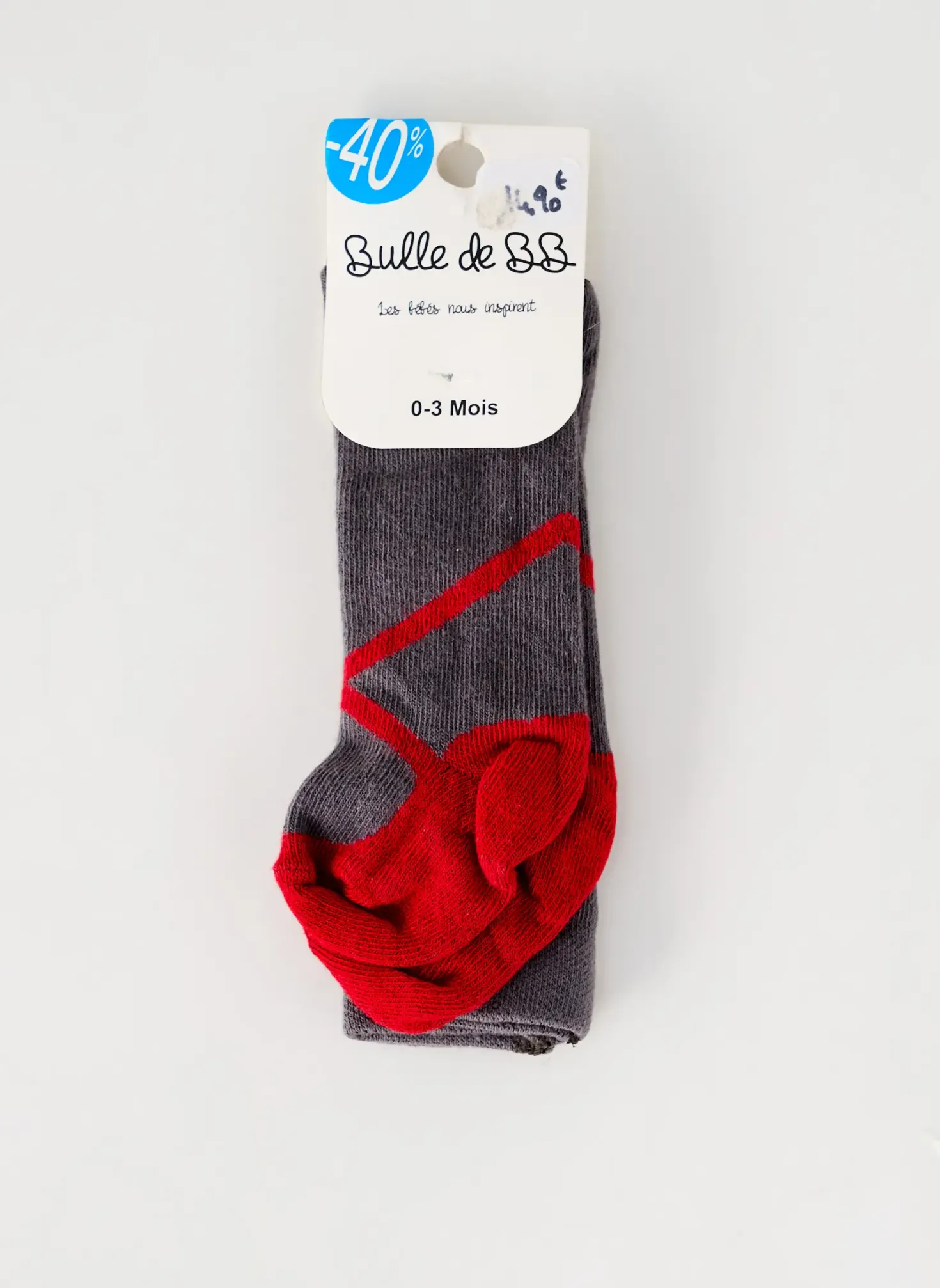 Collants Bulle De Bb Gris