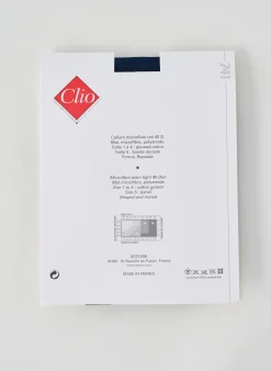 Collants Clio Bleu