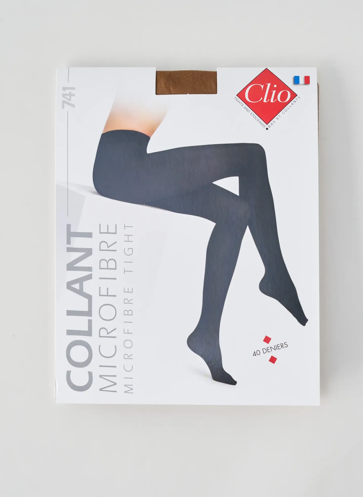 Collants Clio Marron