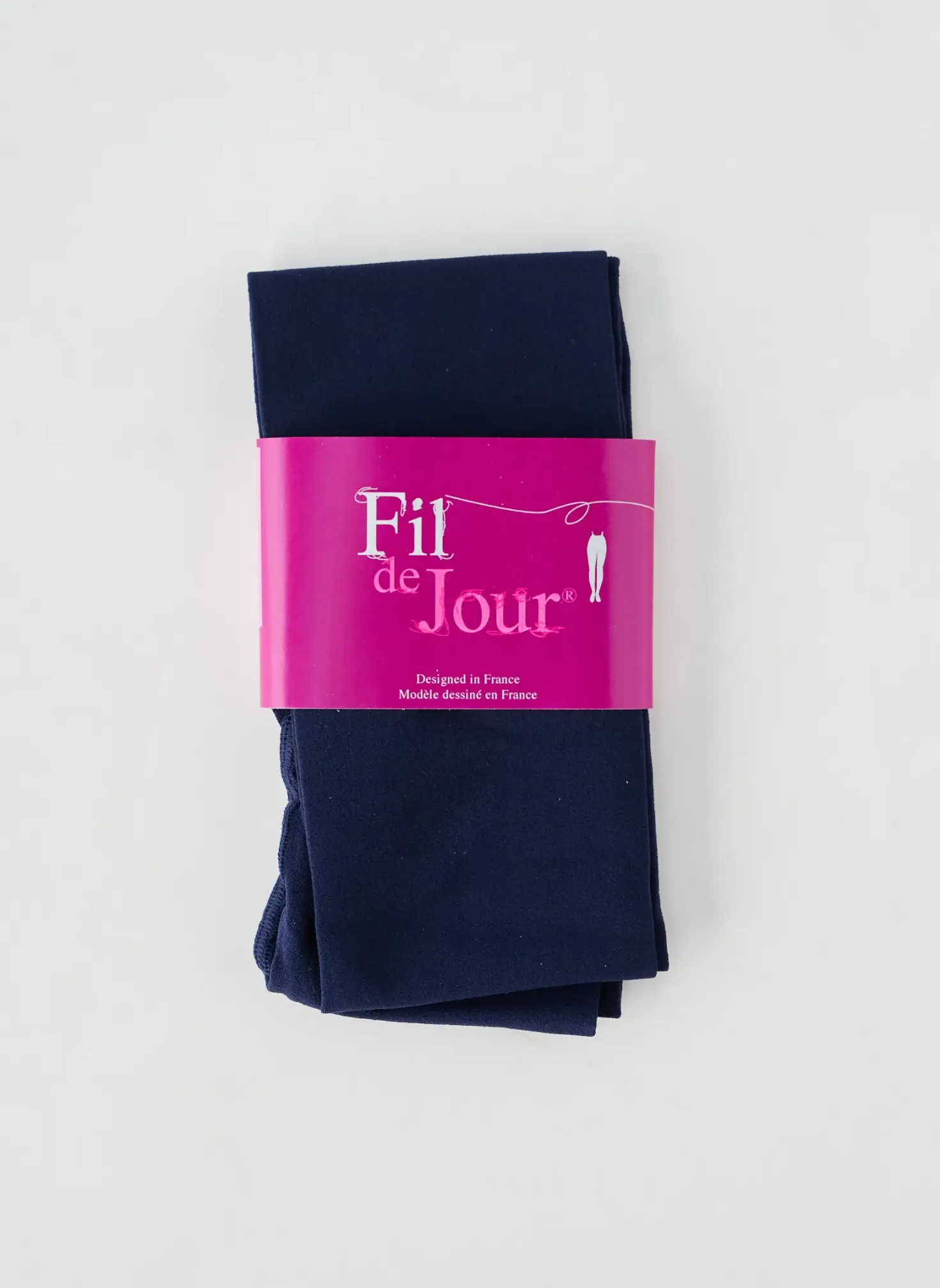 Collants Fil De Jour Bleu