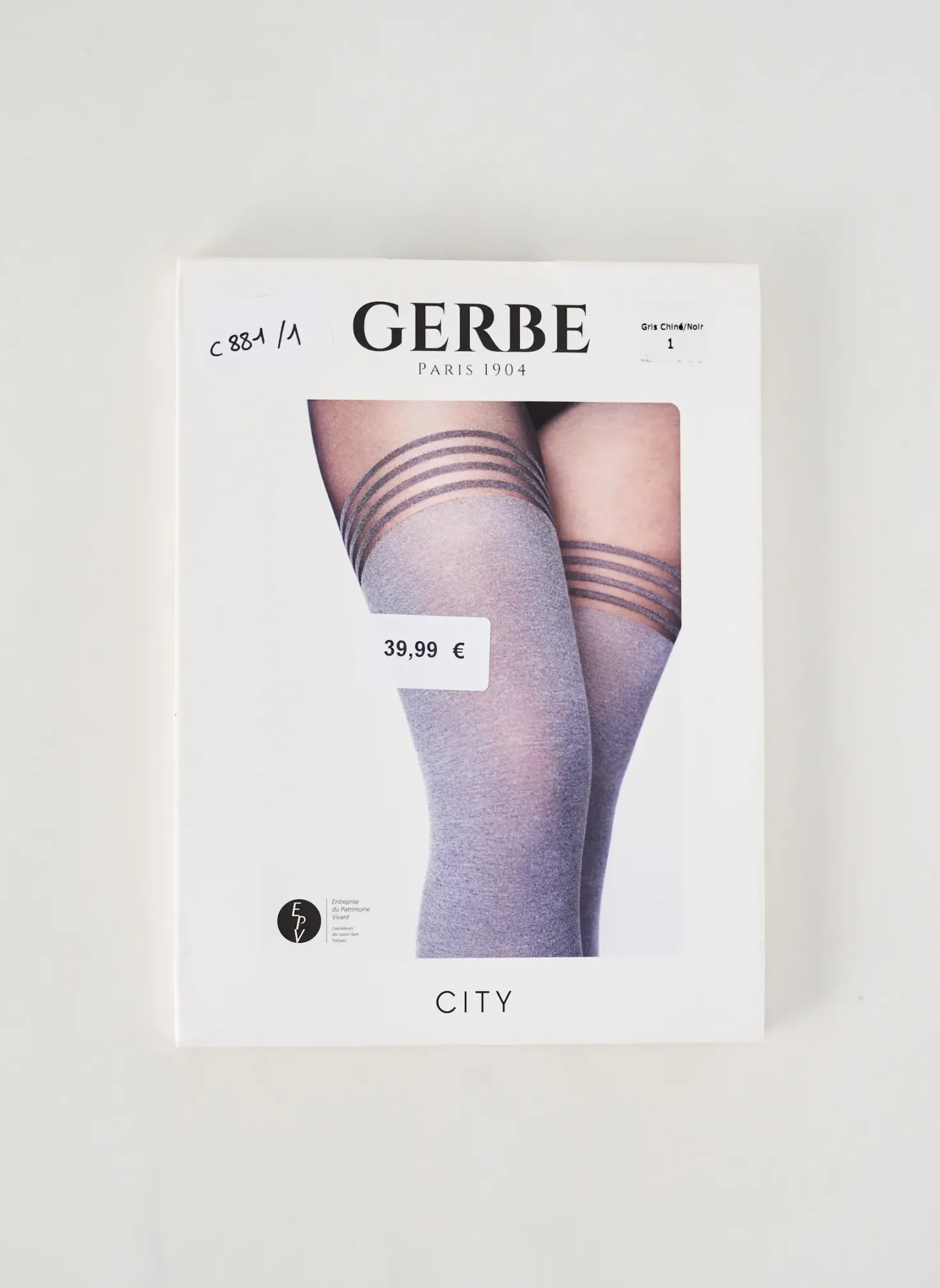 Collants Gerbe Gris