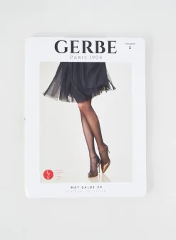Collants Gerbe Marron